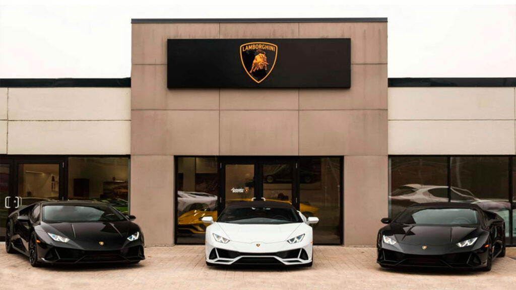 Showroom Lamborghini