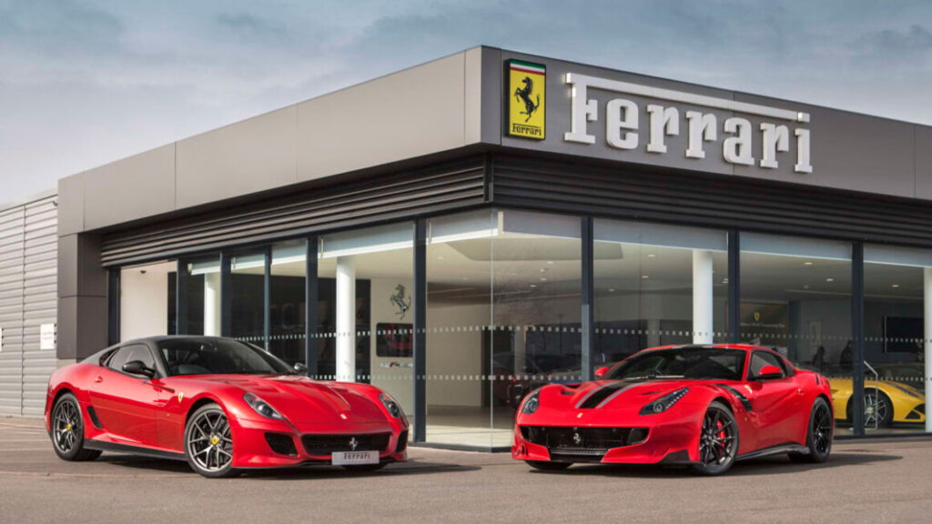 Showroom Ferrari