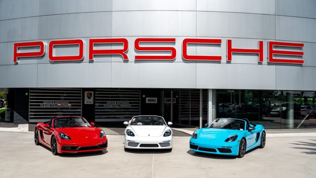 Showroom Porsche